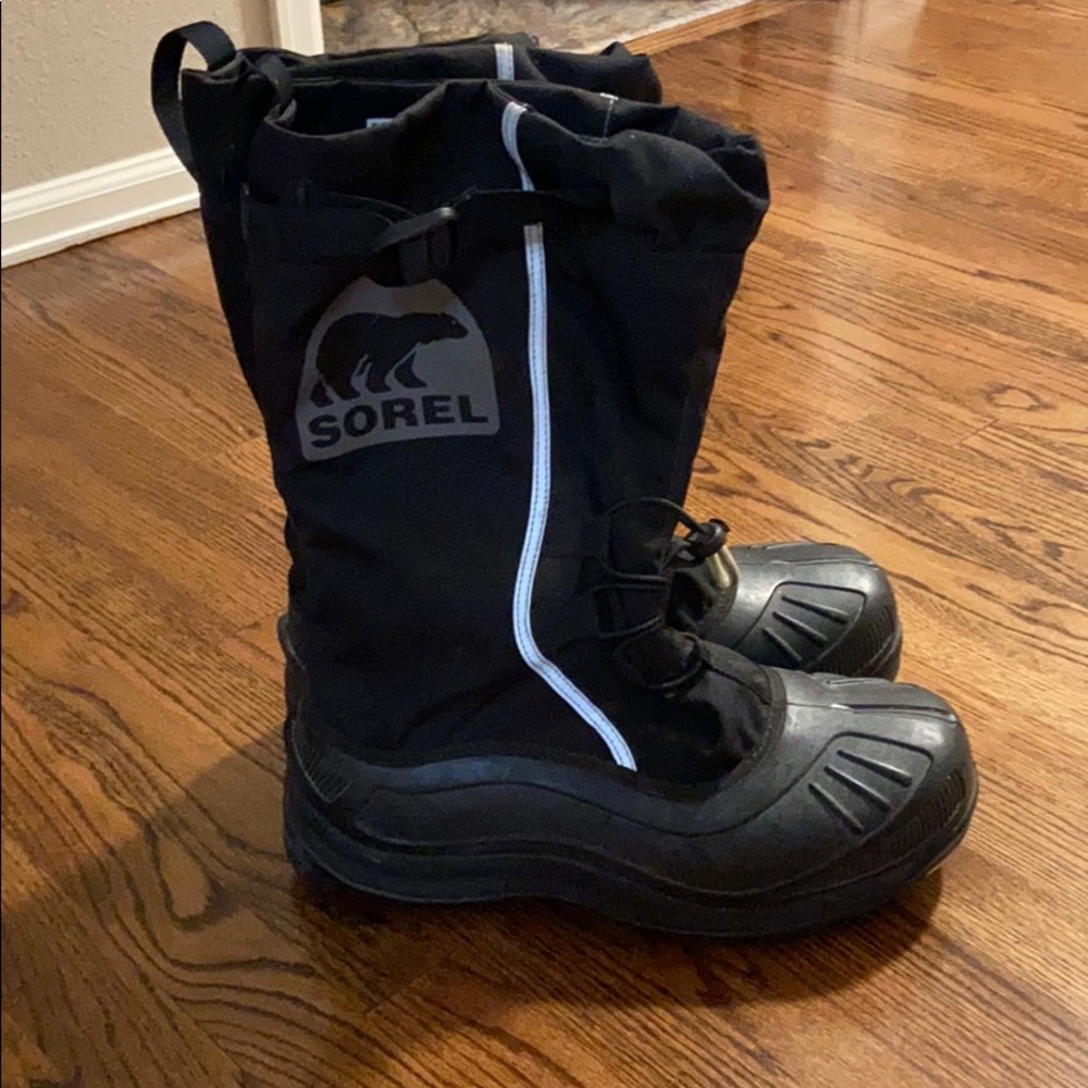 Sorel Men's Boots NM1485-010 Black and Gray